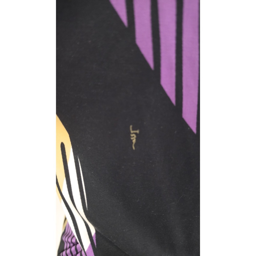 Issa London 100% Silk Jersey Hoodie Wrap Dress Boho Chic Geometric Wedding Guest - Picture 9 of 16